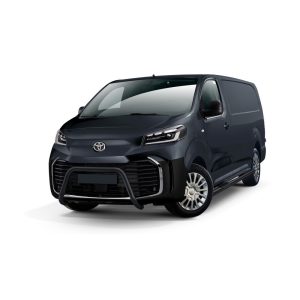 Pare-Buffle Inox Homologué sans barre transversale Toyota ProAce 2024+ (Noir)
