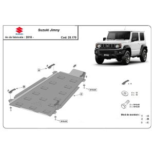 Protection de la boîte de Transfert Suzuki Jimny 2018-2025