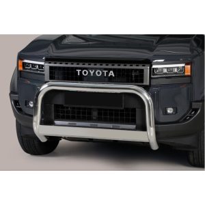 Pare-Buffle homologué Inox Avec Barre Toyota Land Cruiser 250 2025+ (76mm)