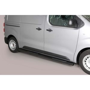 Marche-Pieds Latéraux  Gp Inox  Fiat Scudo 2022+ (Noir)(L2/L3)