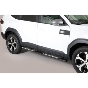 Marche-Pieds Latéraux Dsp Inox Dacia Bigster 2025+ (Noir)