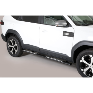 Marche-Pieds Latéraux Dsp Inox Dacia Bigster 2025+ (Noir)