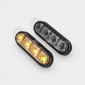 Feu de position LED ambre Metec M-LED compatible véhicules utilitaires, camions, remorques – optimisation sécurité routière 2025, 2026.