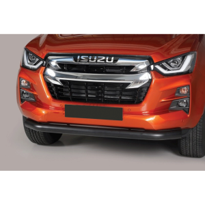 Barre Sous Pare-chocs Inox 76 mm Isuzu D-Max 2020-2023 (Noir)