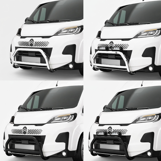 Pare-Buffle Citroën Jumper 2024+ Chromé | Noir