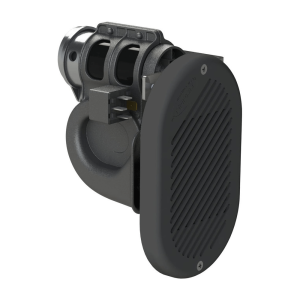 Trompe Pneumatique Encastrée HR1/B avec Grille Noire