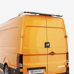Support de projecteurs METEC pour MAN TGE toit bas H2 2017+ – fixation sans perçage acier inox