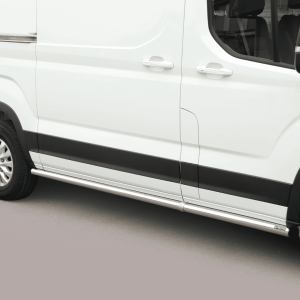 Protection latérale Maxus eDeliver9 L2 (2021+) Chromé | Noir