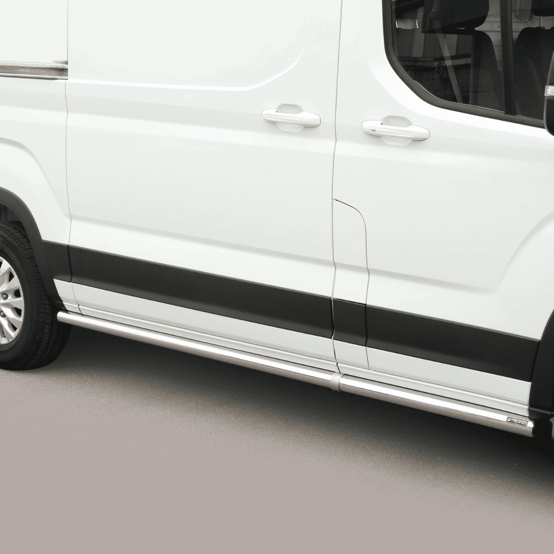 Protection latérale Maxus eDeliver9 L2 (2021+) Chromé | Noir