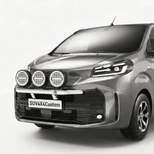 Rampe De Phare Inox Toyota Proace 2024+ | Ø 60mm — 3 porte‑lampes