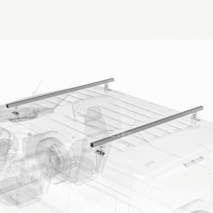Barre transversale de toit Fiat Scudo III 507 2022+ AISI 304L Inox poli — AISI 304L 1275 mm Metec