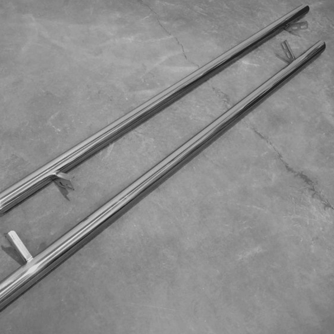Barres Latérales Fiat Scudo 2022+ L2/L3 Long — BB004 Acier Chromé – Image 3
