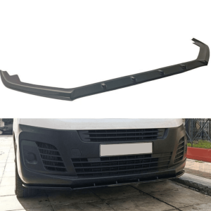Lame avant Fiat Scudo III 507 2022 ABS noir brillant front splitter — avant facelift uniquement