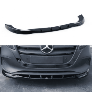 Lame avant Mercedes Vito W447 Facelift 2024+ noir brillant