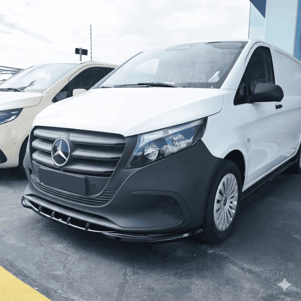 Lame Avant Mercedes Vito W447 Facelift Noir Brillant (2024+) – Image 3
