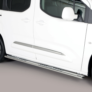 Marchepied latéral Toyota Proace City Verso ( 2018+) – Noir | chromé