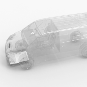 Plaque protection moteur Fiat Scudo III 507 2022+ Aluminium noir mat Metec