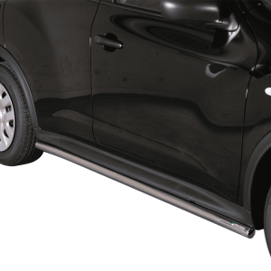 Pare-buffle avant Nissan Juke 2010-2019 inox AISI 304 homologué CEE avec gravure JUKE