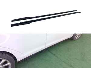 Extensions jupes latérales Alfa Romeo Giulietta – Noir brillant