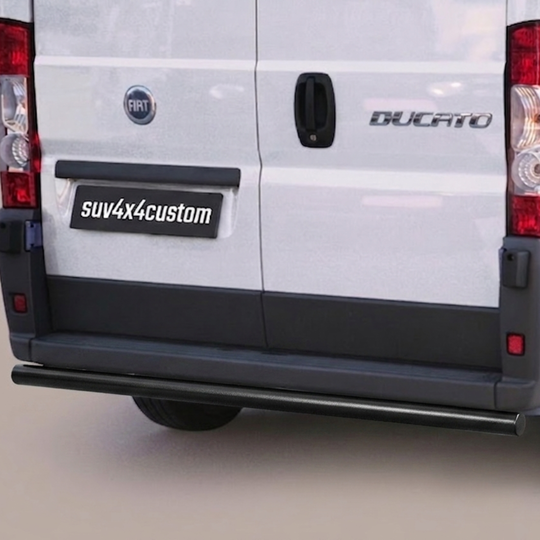 Protection arrière Fiat Ducato 2014-2023 – Noir ou Chromé – Image 2