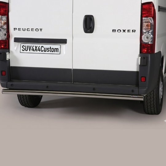 Protection arrière Peugeot Boxer 2014-2023 – Noir ou Chromé
