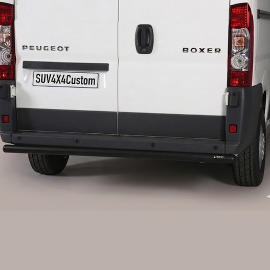 Protection arrière Peugeot Boxer 2014-2023 – Noir ou Chromé – Image 2