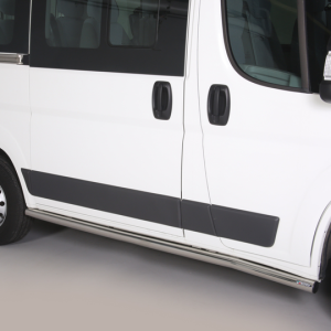 Protection latérale Fiat Ducato L1 SWB 2014-2023 – Noir ou Chromé