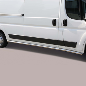 Protection latérale Fiat Ducato L3/L4 LWB 2014-2023 – Noir ou Chromé