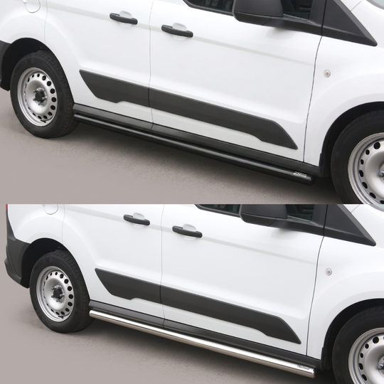 Protection latérale Ford Transit Connect 2014-2017 – Noir ou Chromé