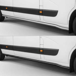 Protection latérale L2 / L3 – Renault Master 2019-2024 – Noir ou Chromé