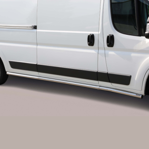 Protection latérale Peugeot Boxer L3/L4 LWB 2014-2023 – Noir ou Chromé