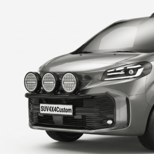 Rampe De Phare Inox Toyota Proace 2024+ | Ø 60mm Painted — 3 porte‑lampes