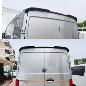 Aileron de toit V1 portes battantes – VW Crafter Mk2 toit plat H1