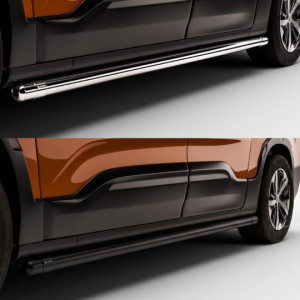 Barres latérales Peugeot Partner 2018-2024 – Noir ou Chromé