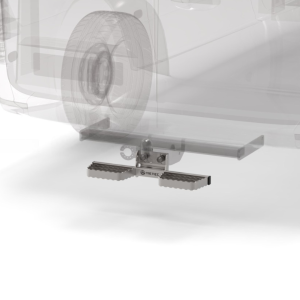 Marchepied d’attelage 600 mm – Mercedes Classe V 2024+ – Inox