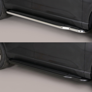 Marchepied latéral Ssangyong Rexton 2023+ – Inox – Noir ou Chromé – TÜV