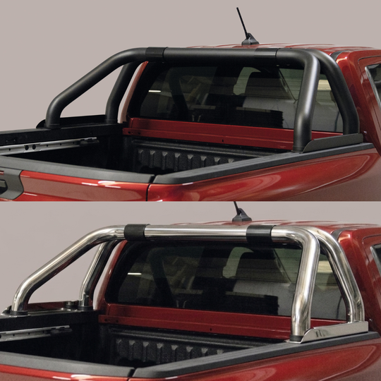 Arceau de sécurité Roll Bar SK Ford Ranger Double Cab 2023+ – 76 mm – Noir ou Chromé – TÜV – Garantie 2 ans
