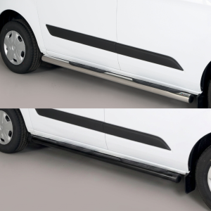 Marchepied latéral Ford Transit Custom L1/L2 2018+ – Inox – TÜV